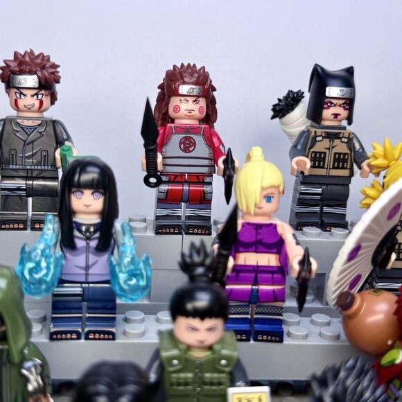 Naruto Custom Minifigure Mega Set – Team 7, Team 8, Team 10 & More (19pcs) - Picture 3 of 6